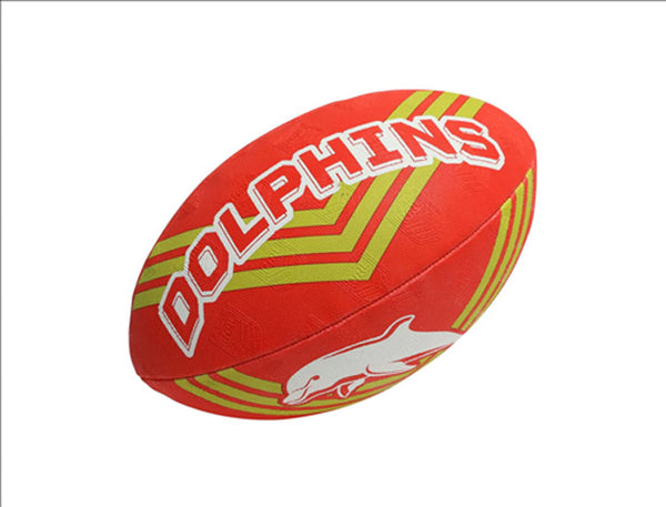Steeden NRL Supporter Balls – Dolphins (11 inch)