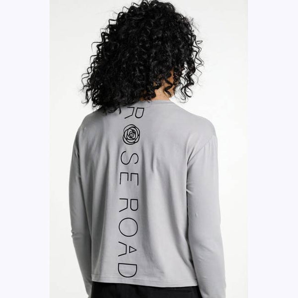 Rose Road Cropped Long Sleeve Tee CL 2023