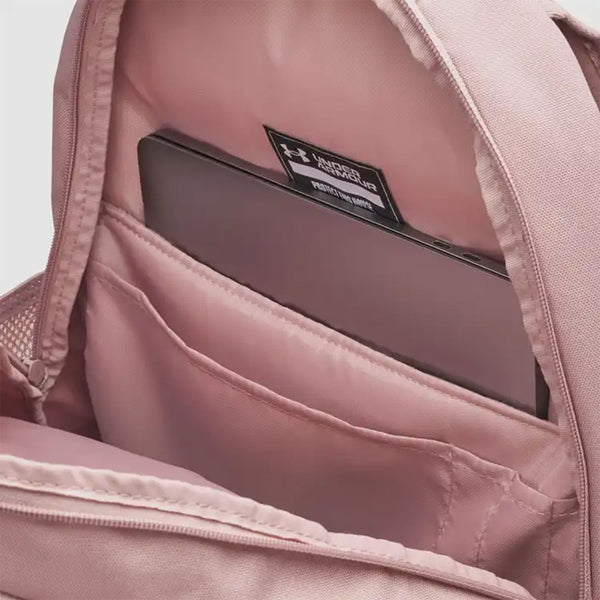 Under Armour Hustle 6.0 Backpack - Tourmaline Pink/Maroon Mist