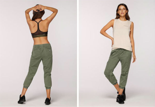LORNA JANE FLASHY CROPPED PANT