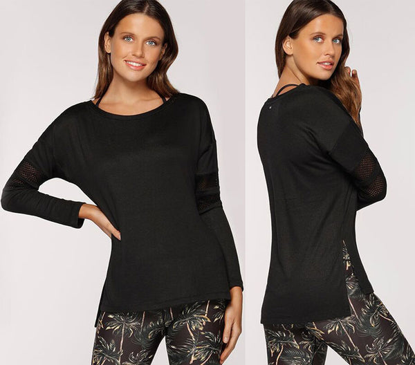 LORNA JANE PEACEFUL LONG SLEEVE TOP