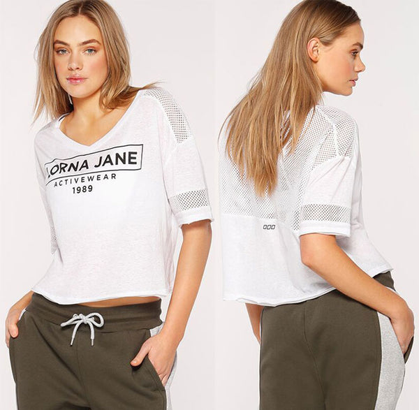 LORNA JANE WORKING-OUT TEE