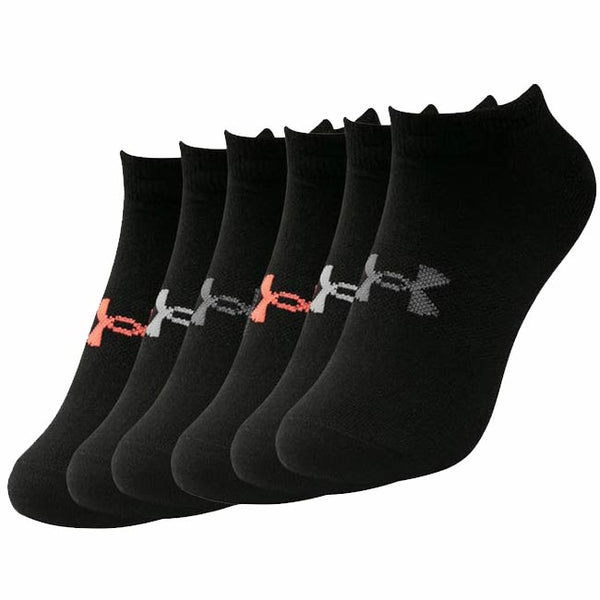 Under Armour Women's Essential Mini Socks 6 Pack