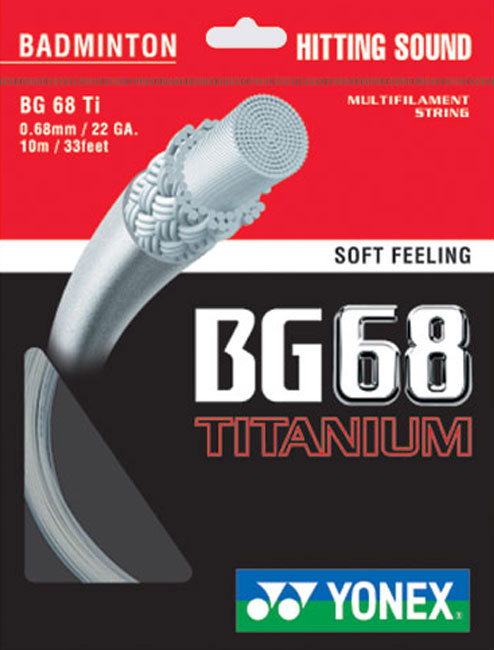 Yonex BG68 Titanium Badminton String
