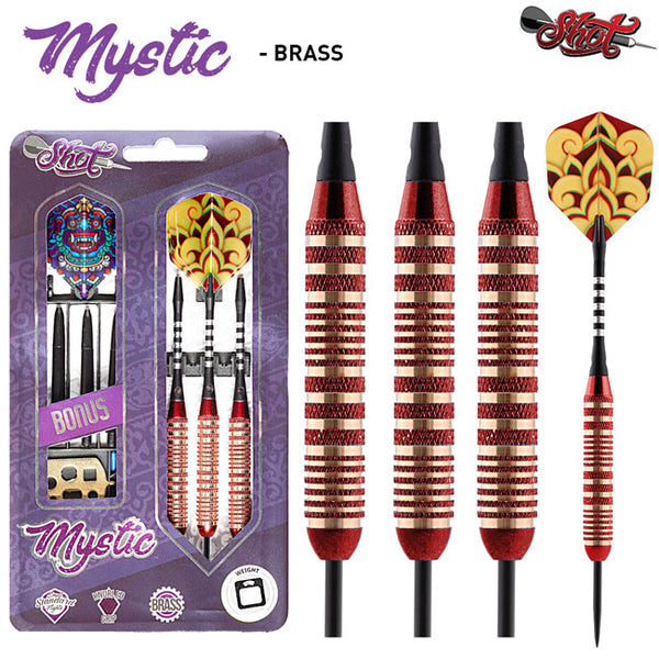 Shot! Mystic Steel Tip Dart Set