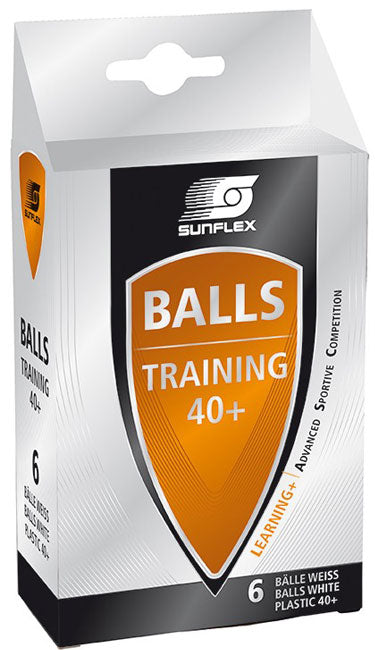 SUNFLEX TT BALL TRAINING ORANGE 6 PACK