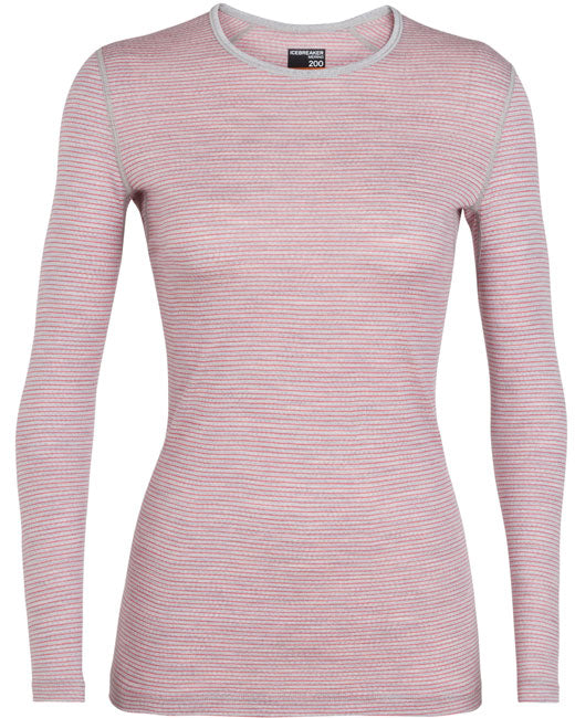 ICEBREAKER WOMENS 200 OASIS LS CREWE