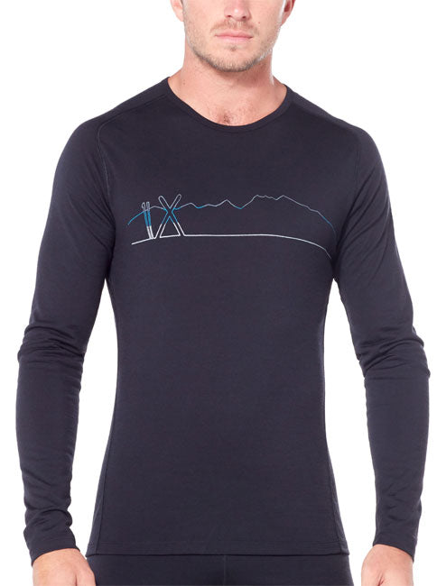 Icebreaker Men's 200 Oasis LS Ski Line