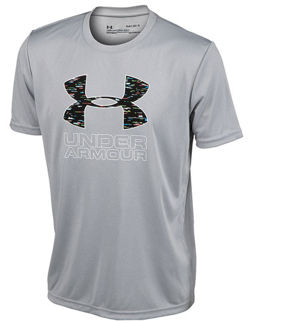 Under Armour Junior Print Filled Logo Te
