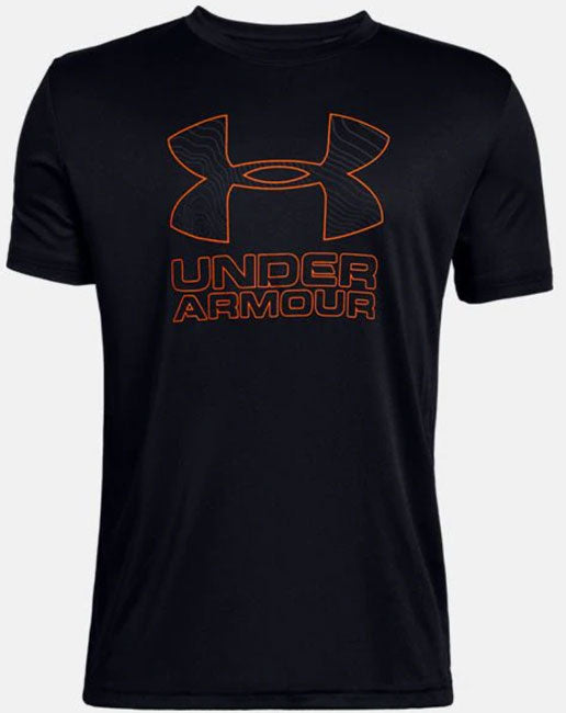 Under Armour Junior Print Filled Logo Te