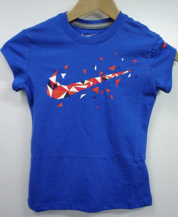 NIKE GEO SWOOSH YOUTH TEE