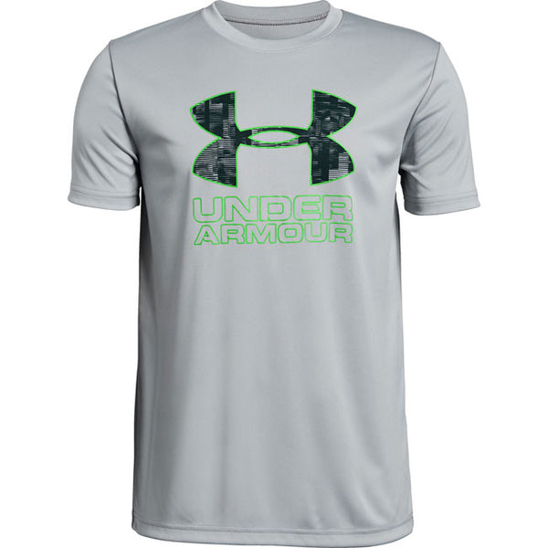 Under Armour Junior Print Filled Logo Te