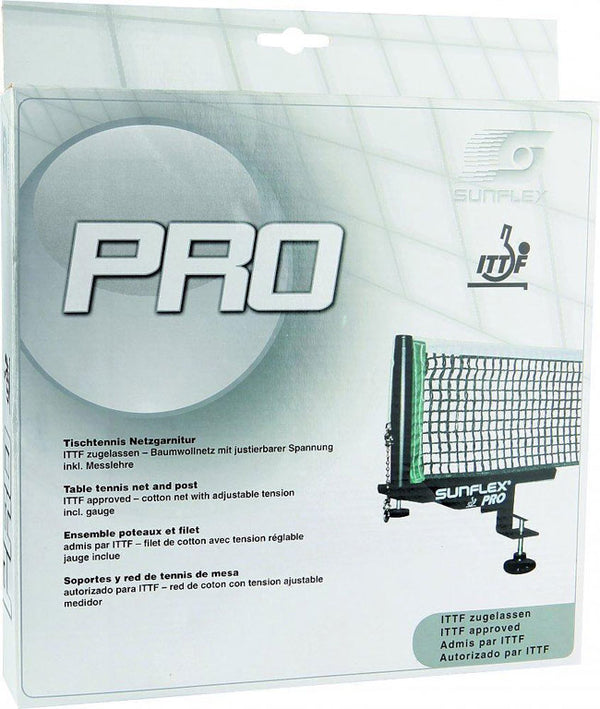 SUNFLEX PRO TABLE TENNIS NET & POST SET