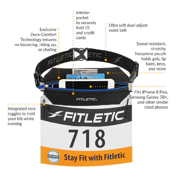 Fitletic Neo Racing Sport Runners Belt