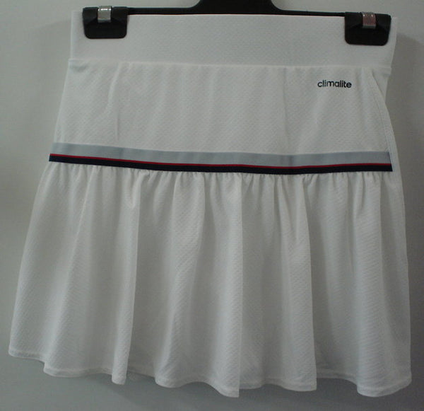 ADIDAS WOMENS CORE SKORT WHITE/ COLLEN