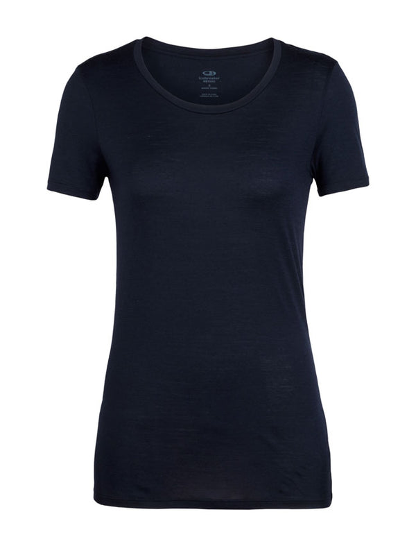 ICEBREAKER WOMENS TECH LITE SS LOW CREWE IB30