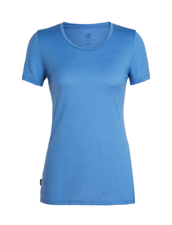 ICEBREAKER WOMENS TECH LITE SS LOW CREWE IB30