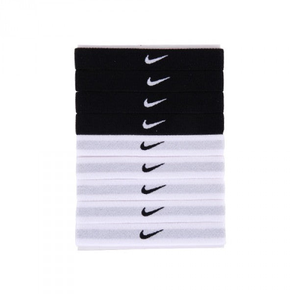 NIKE SPORT HAIRBAND SET BLACK/WHITE 9PK