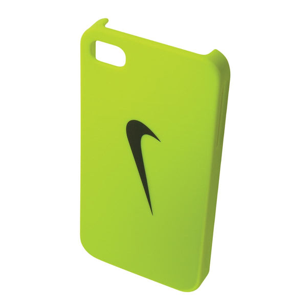 NIKE IPHONE 5 SWOOSH HARD CASE VOLT/BLK