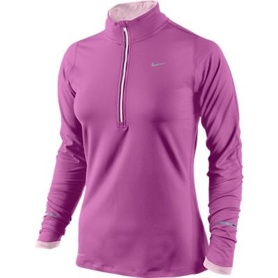 NIKE WOMENS ELEMENT HZ CLUB  TOP