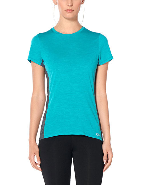 Icebreaker Womens Amplify SS Low Crewe