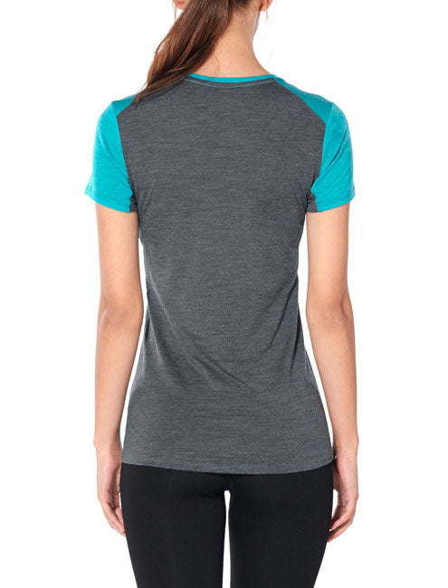 Icebreaker Womens Amplify SS Low Crewe