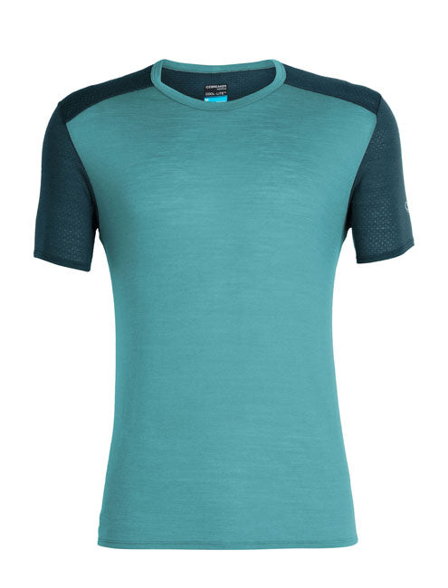Icebreaker Mens Cool Amplify SS Crewe