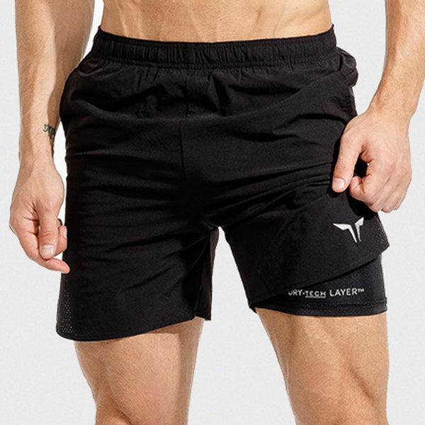 Squat Wolf Men’s 2-In-1 Dry Tech Shorts