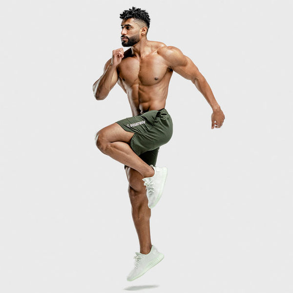 Squat Wolf Men’s Warriors Knee Length Sh