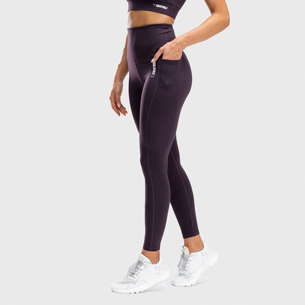 Squat Wolf We Rise High-Waisted Leggings