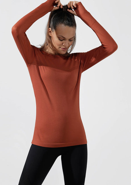Lorna Jane Comfort Seamless L Sleeve Top