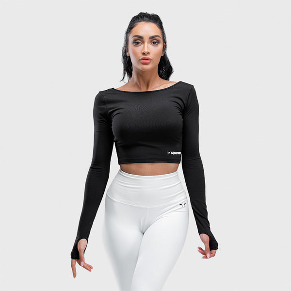 Squat Wolf Warrior Crop Tee