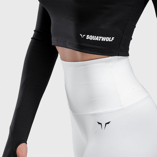 Squat Wolf Warrior Crop Tee