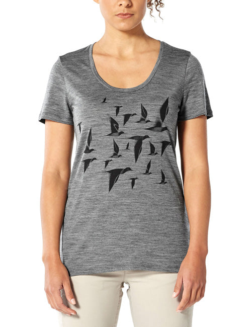 Icebreaker Women Tech Lite SS Scoop IB30