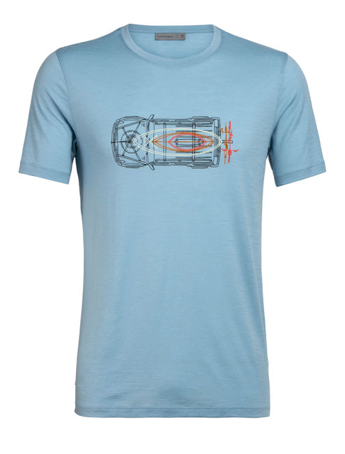 Icebreaker Men’s Tech Lite SS Wireframe