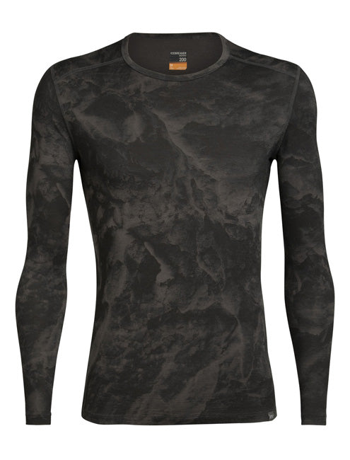 Icebreaker Men's Nature Dye 200 LS Crewe