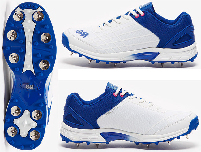 Chaussures De Cricket Gunn & Moore Kryos - Mixte - Semelle Caoutchouc - Léger Et Antidérapant