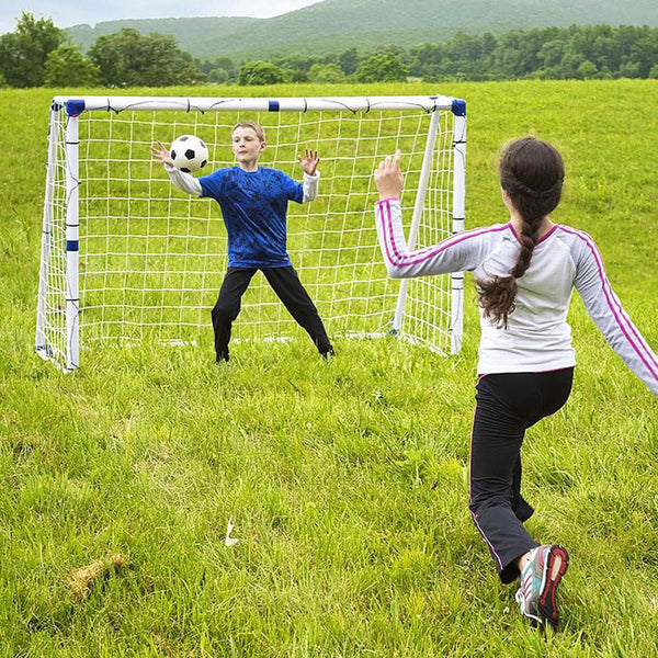 Outdoor Play Football Goal 3 in 1 Set