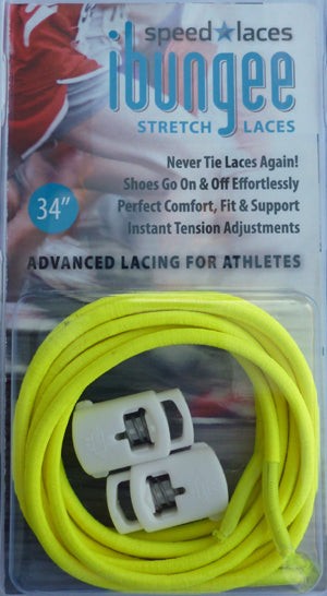 IBUNGEE LACES NEON YELLOW