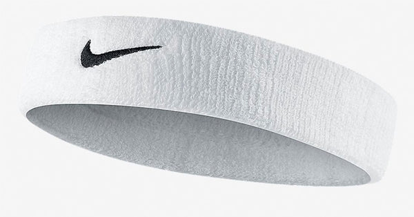 Nike Swoosh Headband White/ Black