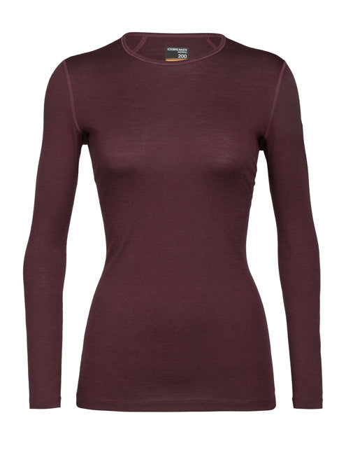 Icebreaker Women's Merino 200 Oasis LS IB30