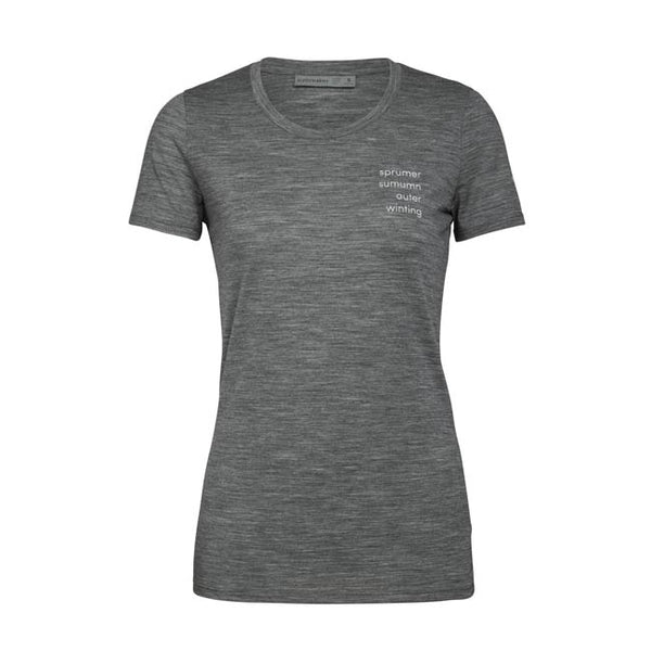 Icebreaker Womens Tech SS Crewe IB30
