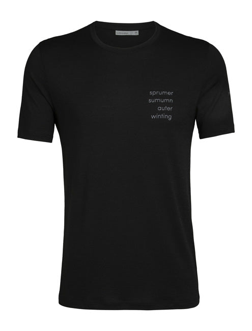 Icebreaker Mens Tech Lite SS Crew Golab IB30