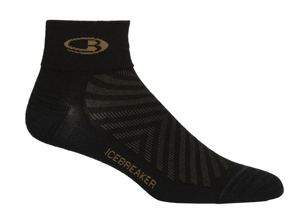 Icebreaker Mens Run+ Ultralite Mini Sock