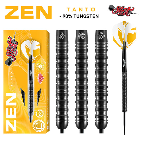 Shot Darts Zen Tanto Steel Tip Set-90%