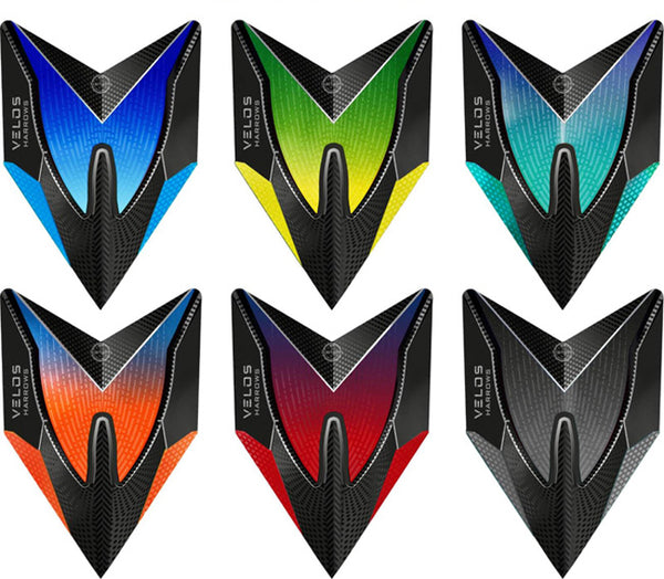 Harrows Velos Dart Flights - pack of 3