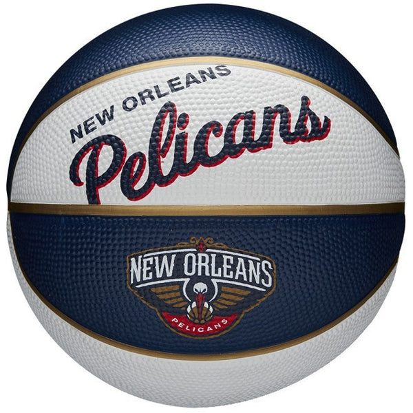 Wilson NBA Retro Mini Basketball Pelican
