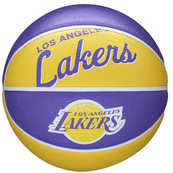 Wilson NBA Retro Mini Basketball Lakers