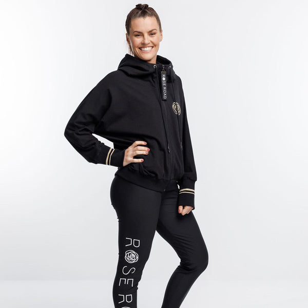 Rose Road Roxy Bomber Gold Cuff & Badge