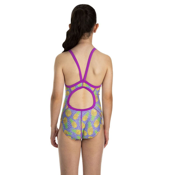 Speedo Girls Muscle Back Pineapple Party